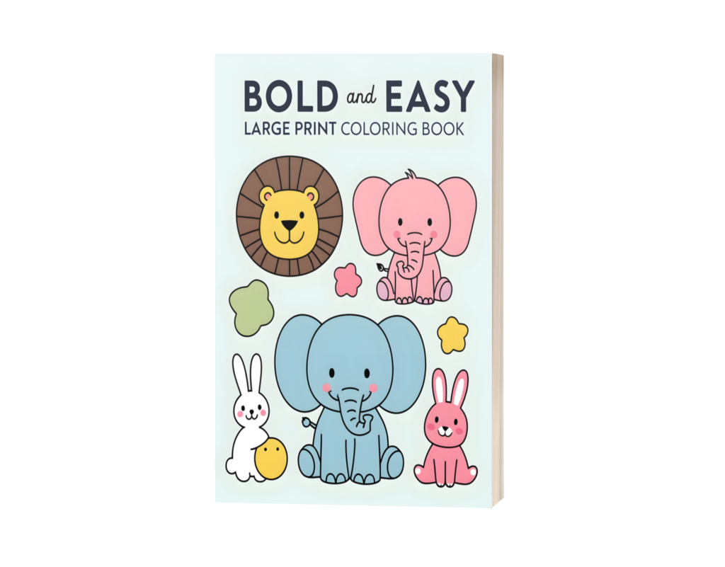 bold and easy elephant, lion