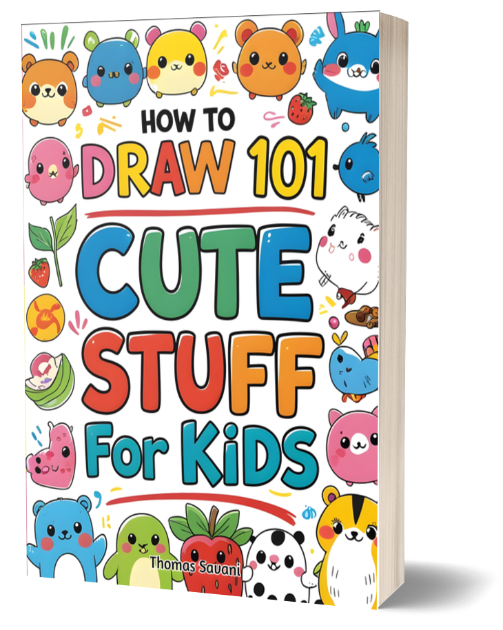 How to draw 101 cute stuff for kids